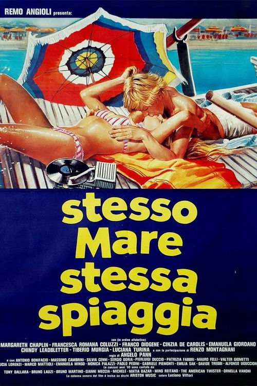 Stesso mare stessa spiaggia (1983) poster