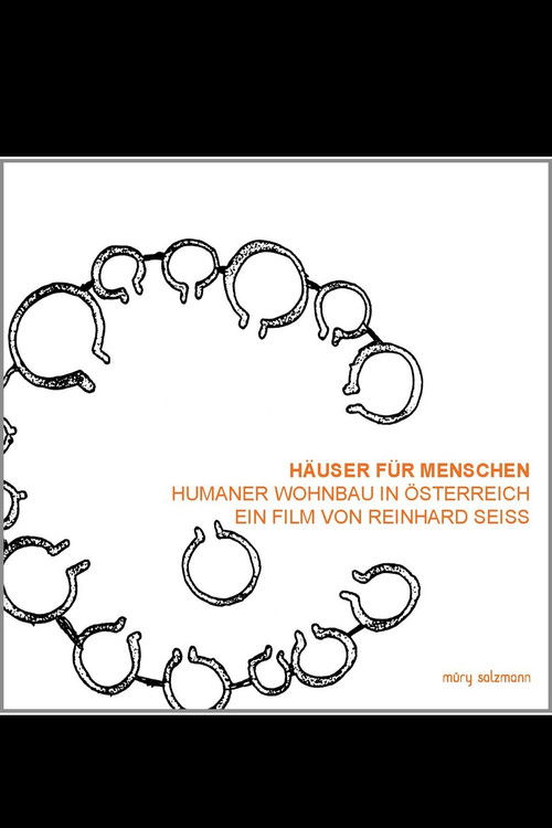 Houses for People - Human Housing in Austria poster
