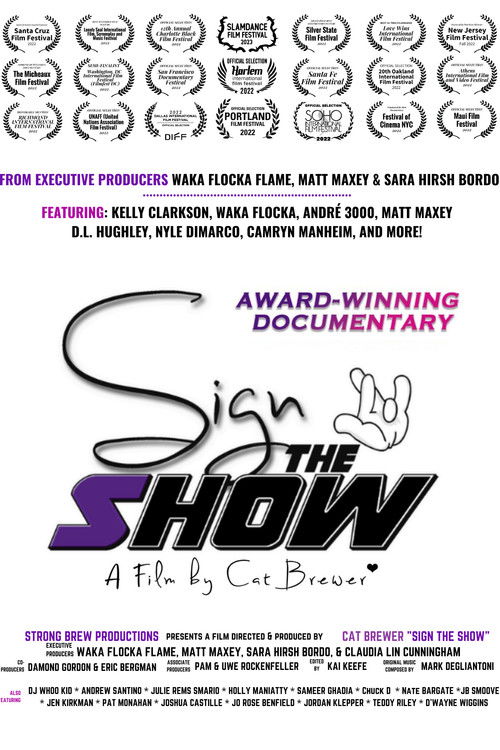 Sign the Show (2023) poster
