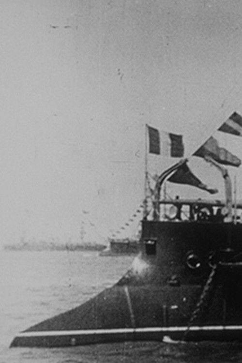 Cuirassés de l'escadre française sur les côtes de Sardaigne (1899) poster