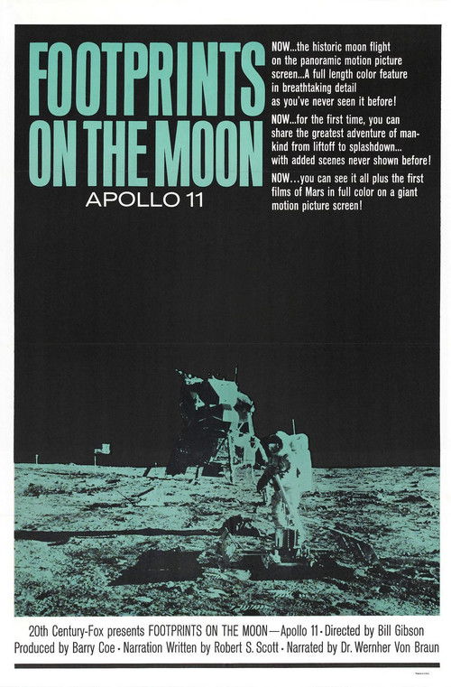 Footprints On The Moon (1969) poster