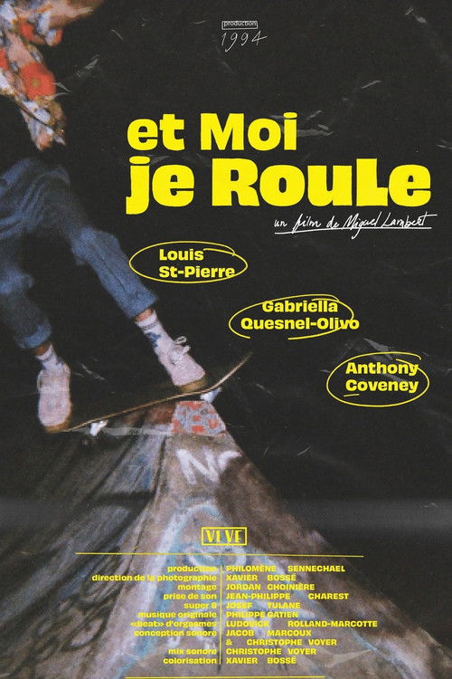Et moi je roule poster