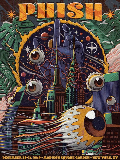 Phish 2019-12-31 Madison Square Garden, New York, NY (2019) poster