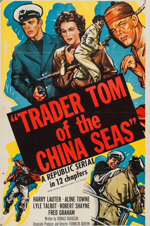 Trader Tom of the China Seas (1954) poster