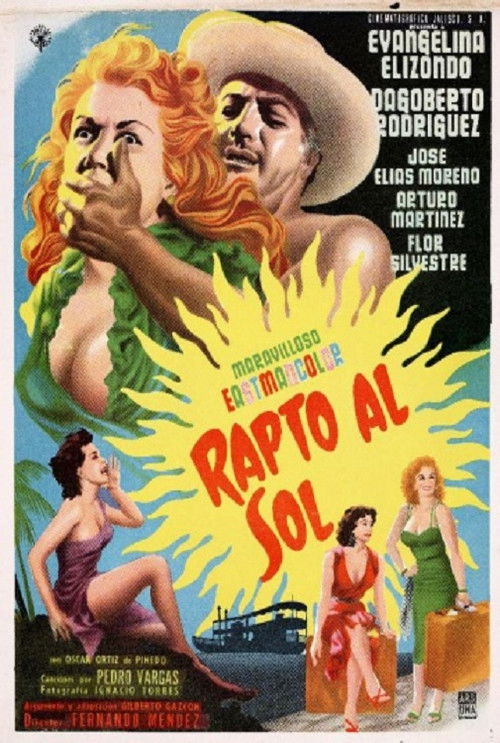Rapto al sol (1956) poster