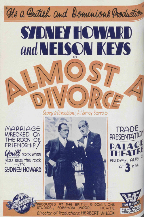 Almost a Divorce (1931) poster