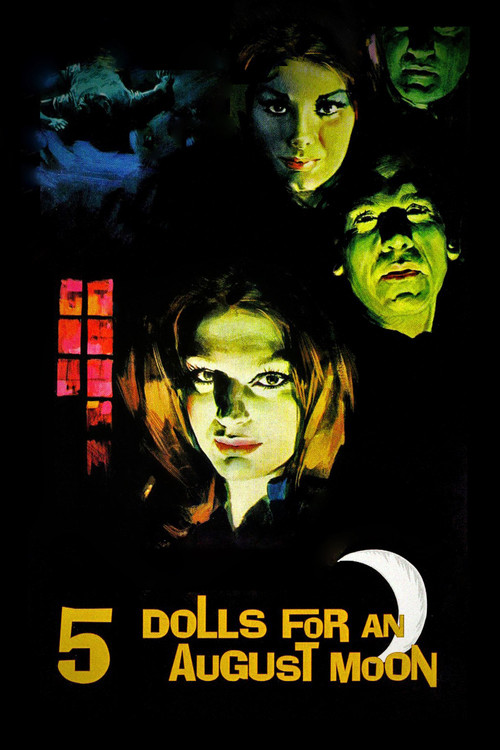 Five Dolls for an August Moon (1970) poster