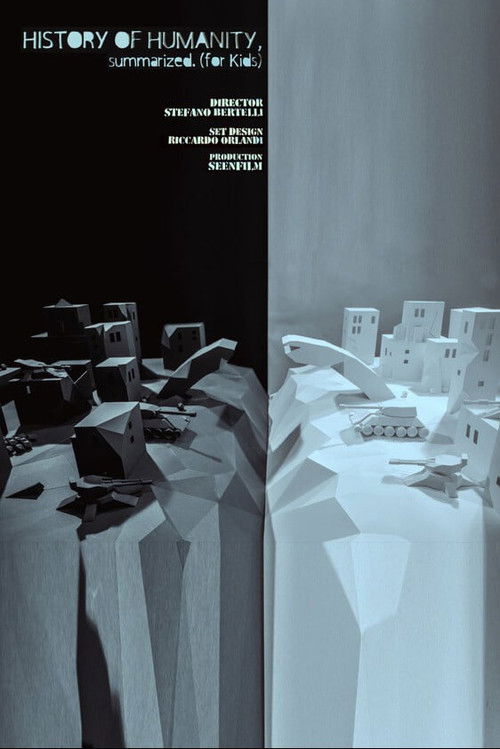 History of Humanity, summarized. (for kids) poster