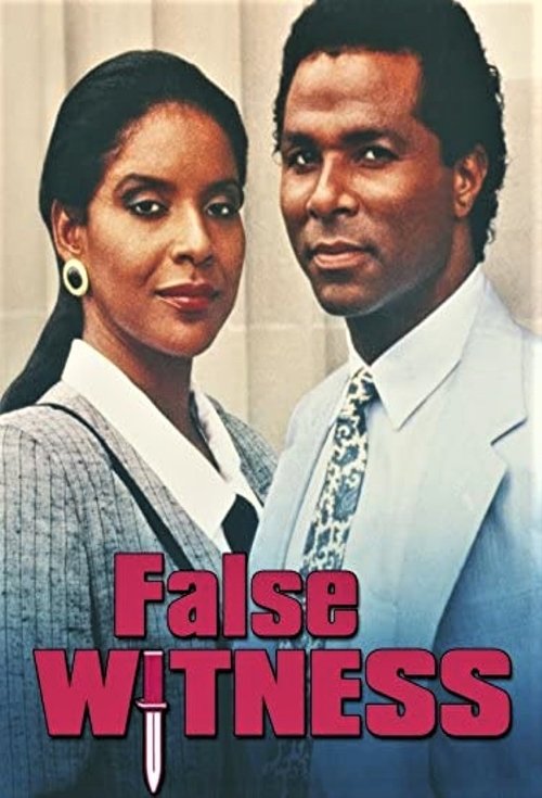 False Witness (1989) poster