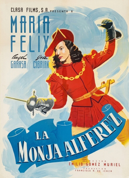 La monja alférez (1944) poster
