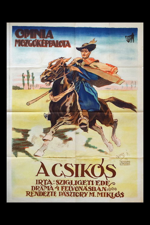 A csikós (1917) poster
