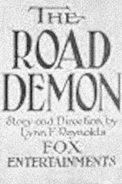 The Road Demon (1921) poster