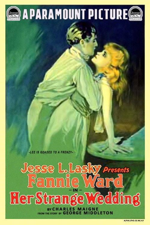 Her Strange Wedding (1917) poster