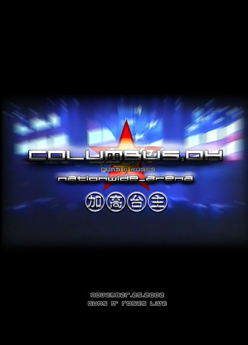 Guns N' Roses: Live at the Nationwide Arena - Columbus, OH (2002) poster