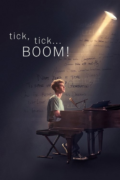 tick, tick... BOOM! (2021) poster