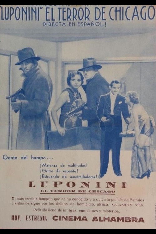 Luponini (El terror de Chicago) (1935) poster
