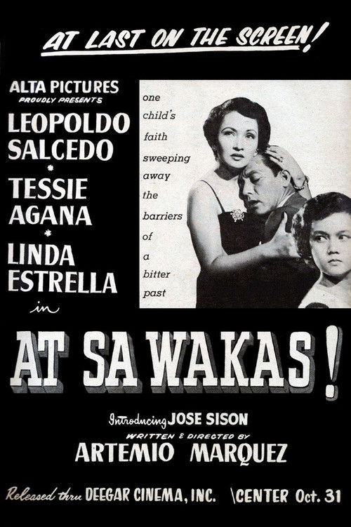 ...At Sa Wakas! (1954) poster