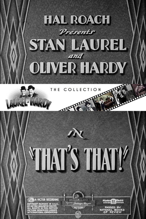 That's That! (1938) poster
