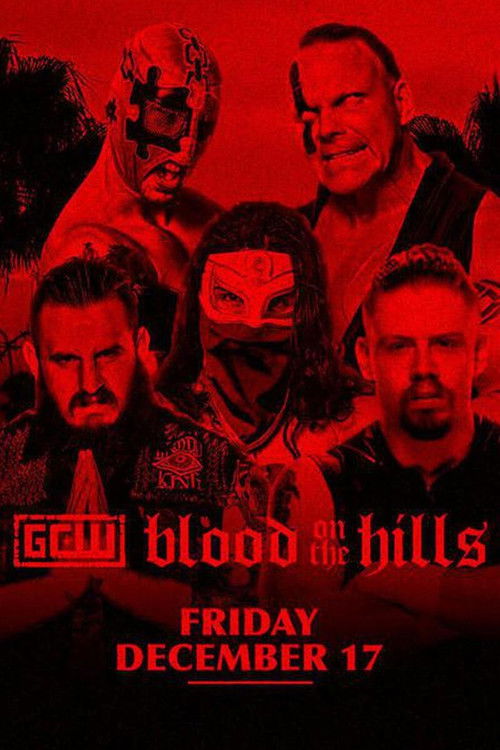 GCW Blood on the Hills (2021) poster