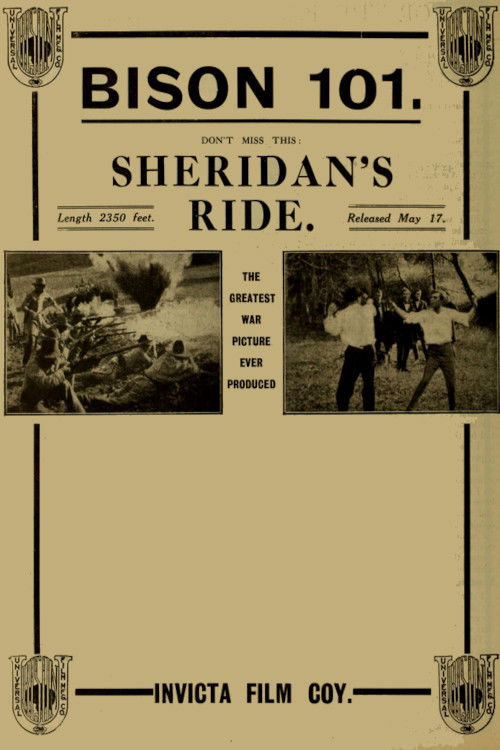 Sheridan's Ride (1913) poster