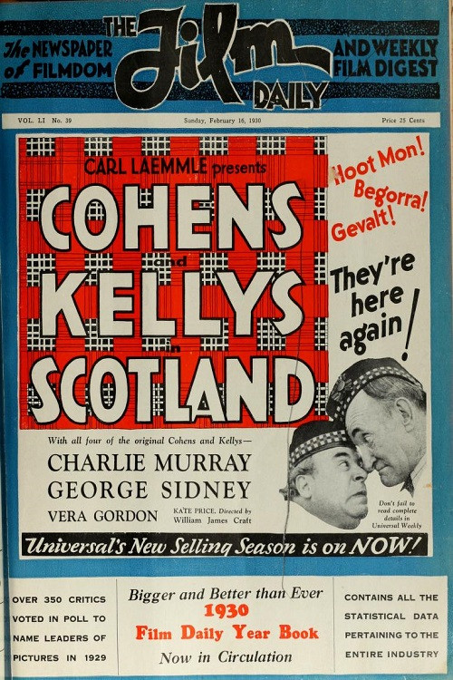 The Cohens and the Kellys in Scotland (1930) poster