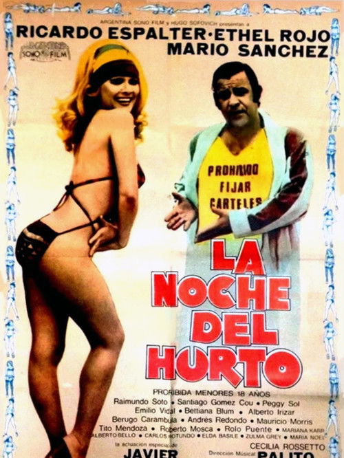 La noche del hurto (1976) poster