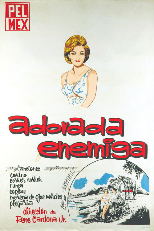 Adorada enemiga (1965) poster