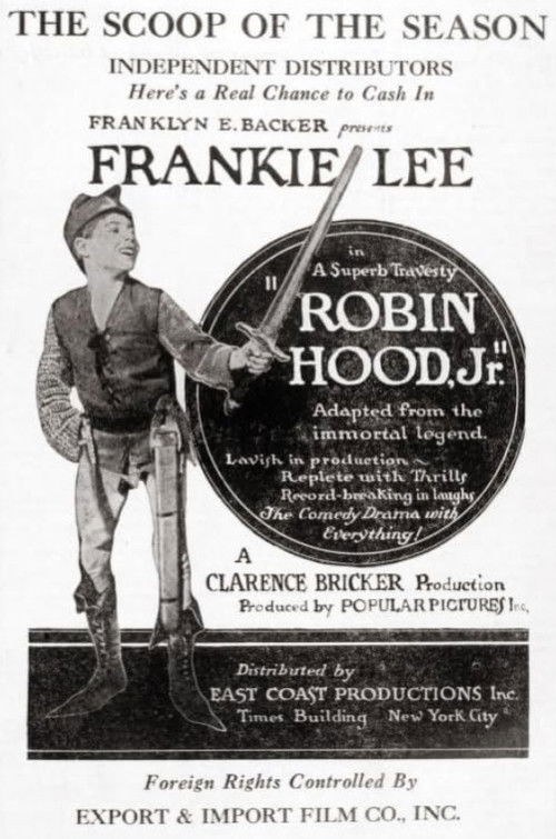 Robin Hood Jr (1923) poster