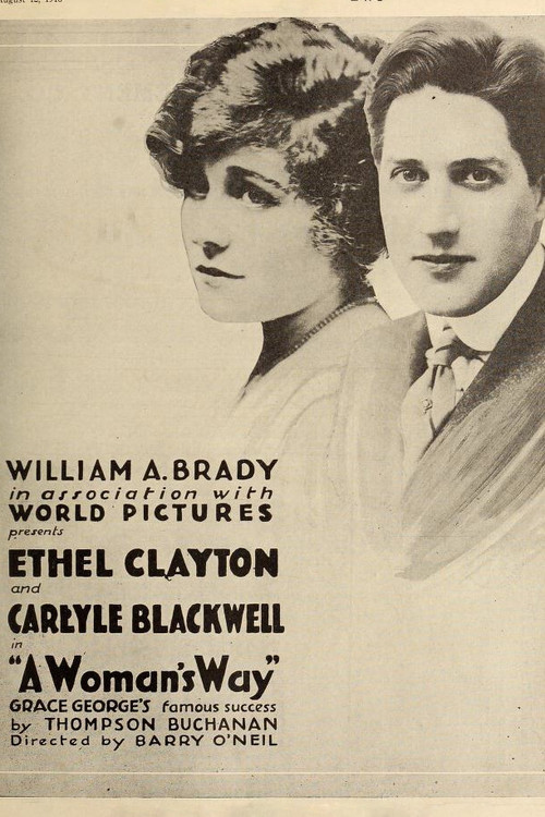 A Woman's Way (1916) poster