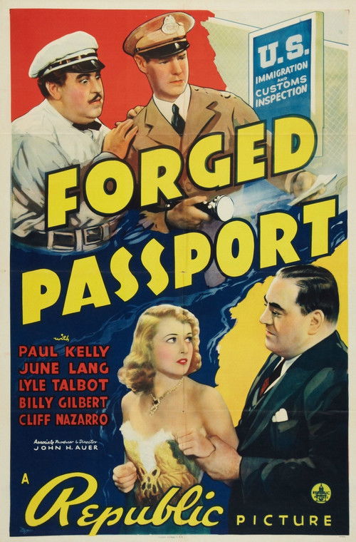 Forged Passport (1939) poster