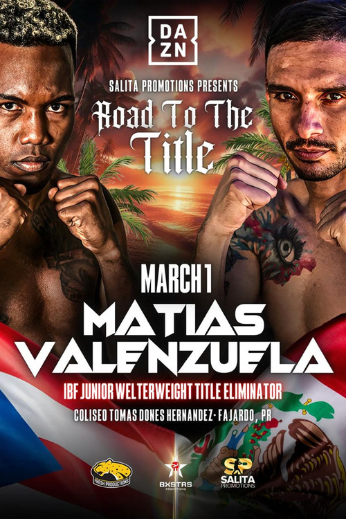 Subriel Matias vs. Gabriel Valenzuela (2025) poster