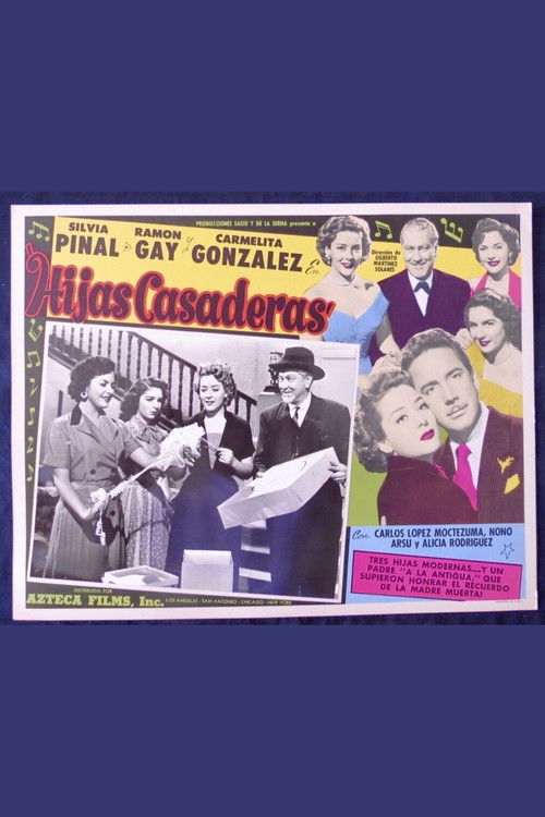 Hijas casaderas (1954) poster