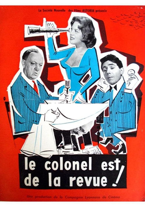 Le colonel est de la revue (1957) poster