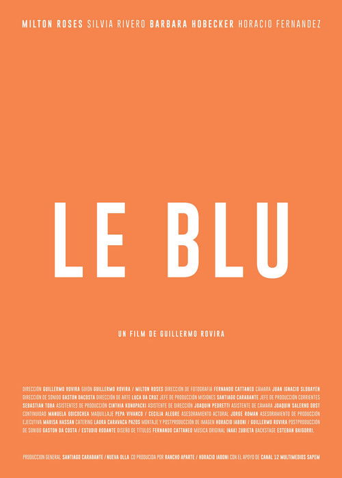 Le Blu (2017) poster