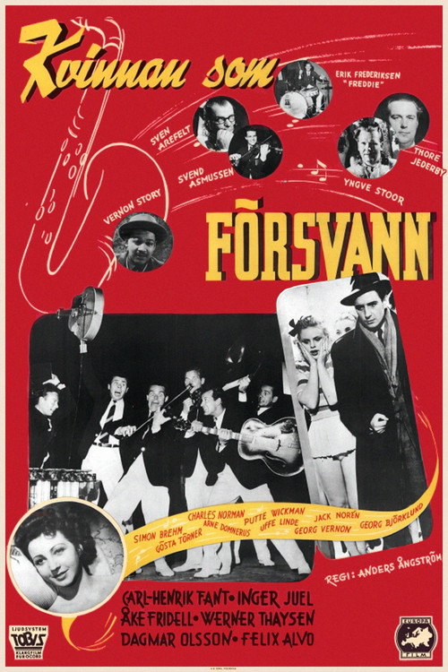 Kvinnan som försvann (1949) poster