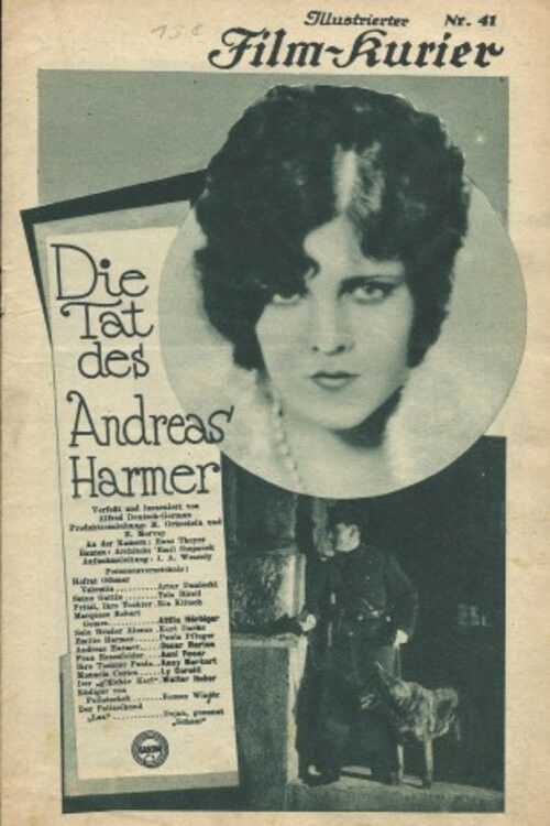 Die Tat des Andreas Harmer (1930) poster