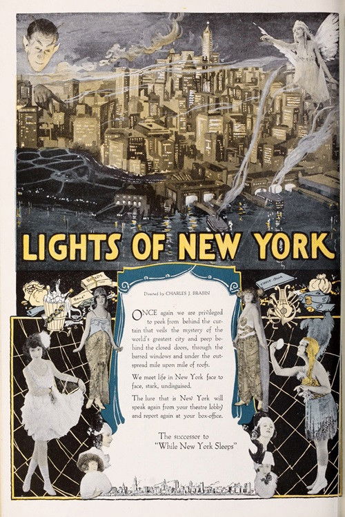 The Lights of New York (1922) poster