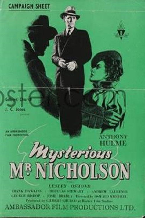 Mysterious Mr. Nicholson (1947) poster