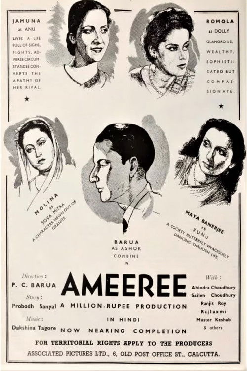 Ameeree (1945) poster