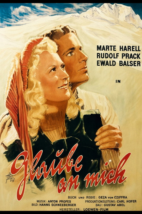 Glaube an mich (1947) poster