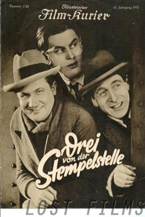 Three from the stamp office (1932) poster