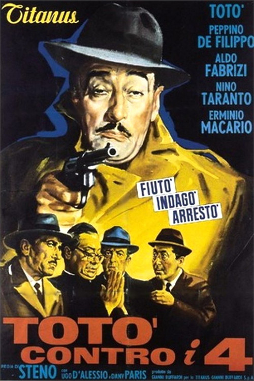 Totò vs the Four (1963) poster