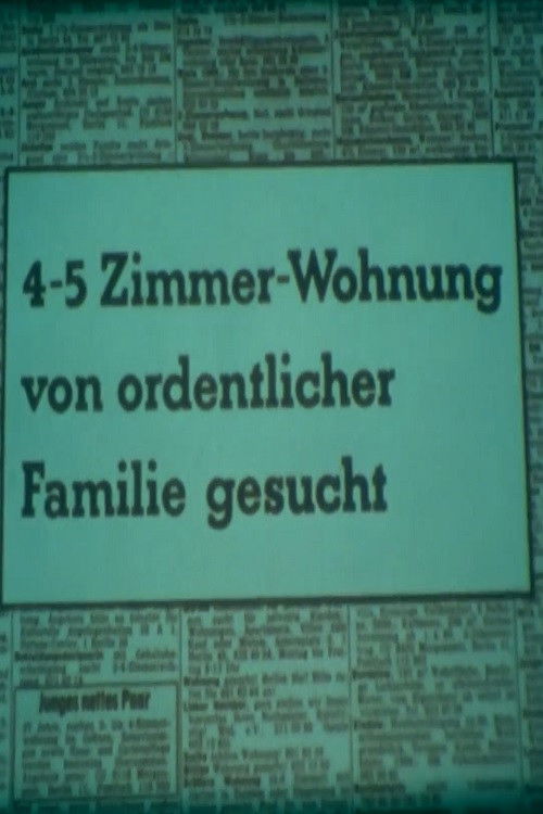 4-5 Zimmer-Wohnung von ordentlicher Familie gesucht (1980) poster