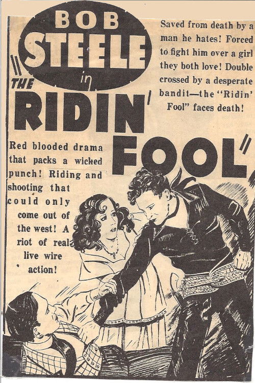 The Ridin' Fool (1931) poster