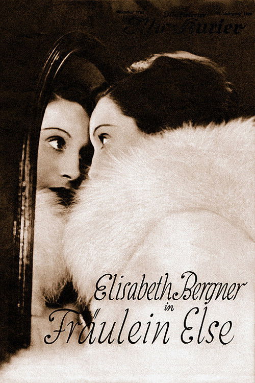 Fräulein Else (1929) poster