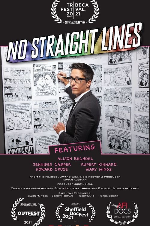 No Straight Lines: The Rise of Queer Comics (2021) poster