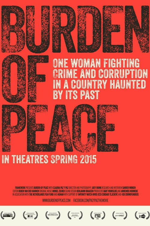 Burden of Peace (2015) poster
