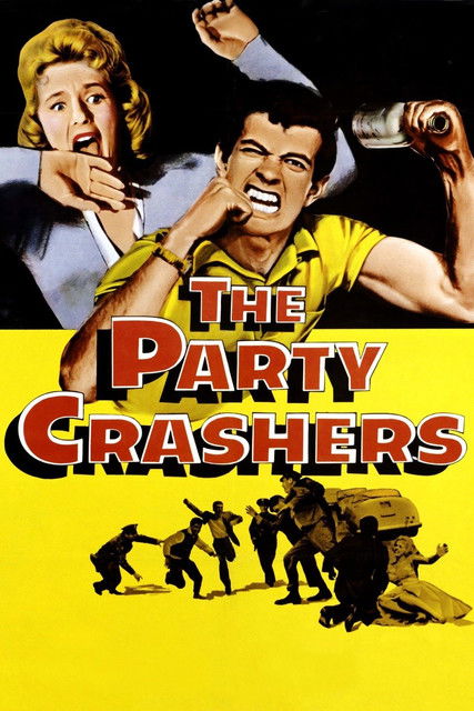 The Party Crashers (1958) poster