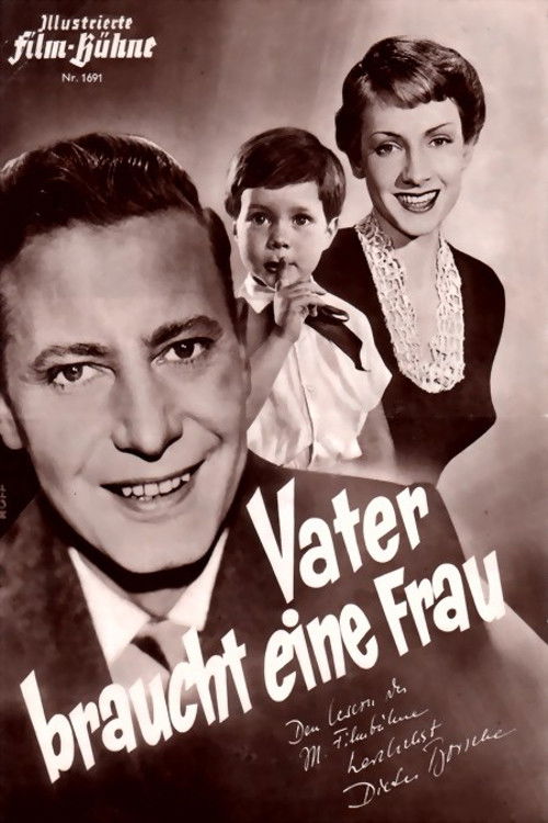 Vater braucht eine Frau (1952) poster