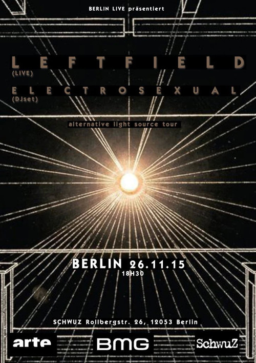 Leftfield : live in Berlin (2016) poster
